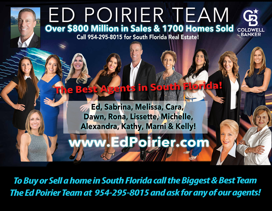 ED POIRIER TEAM #1 SOUTH FLORIDA REALTORS